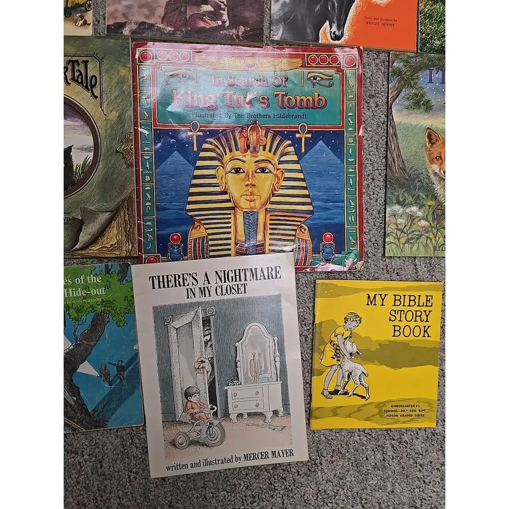 Lot of‎ 15 Vintage Mixed Authors Reading Paperback Children's Story Time Books